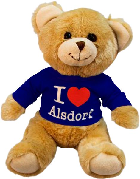 Teddybär - I love Alsdorf - 27067