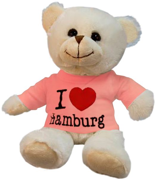 Teddybär - I love Hamburg - 27064